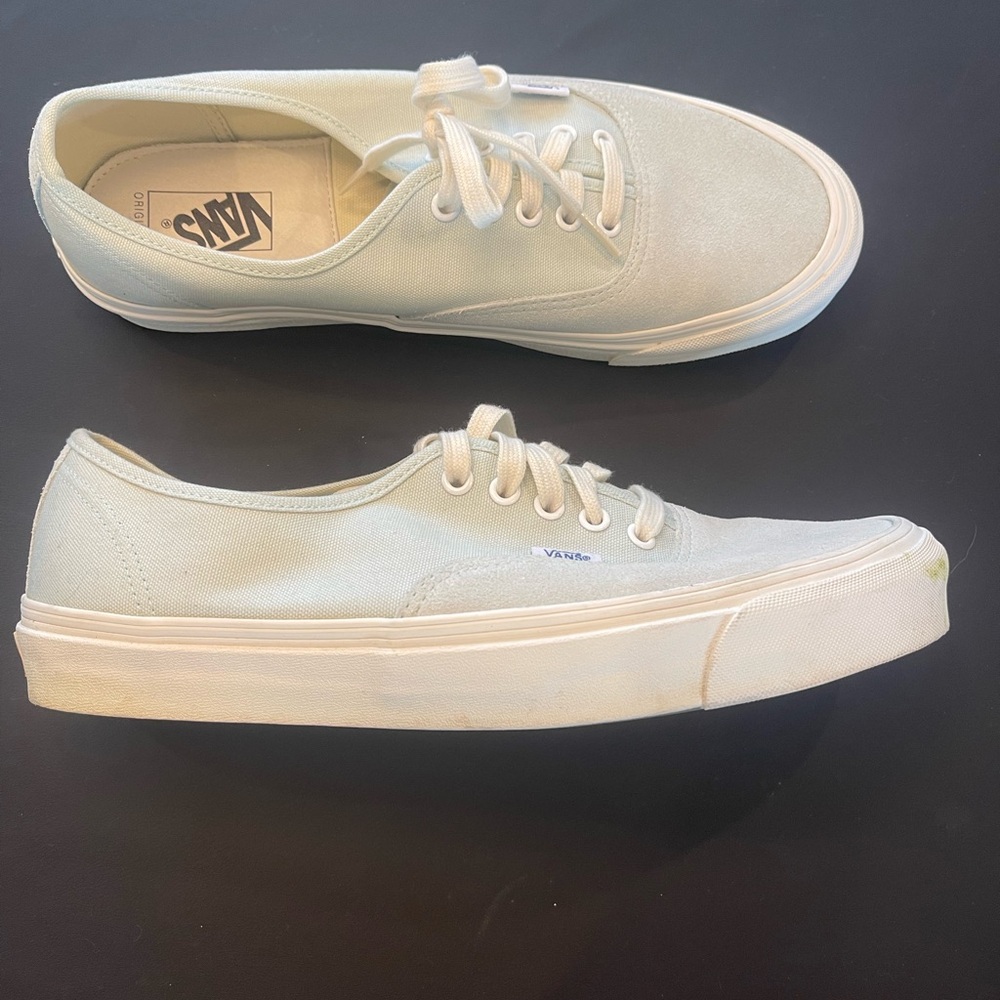 Vans Men's Cream Sneakers - Picture 3 of 4
